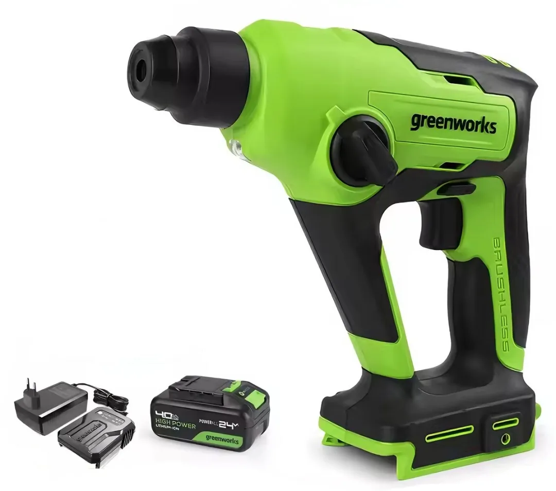 Greenworks HMG405 Accuboormachine 24V