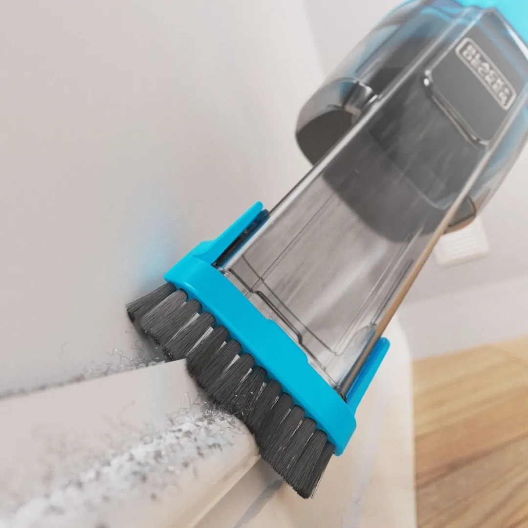 BLACK+DECKER NVD215J-QW Kruimeldief - 7.2V 1.5Ah - Zwart/Blauw
