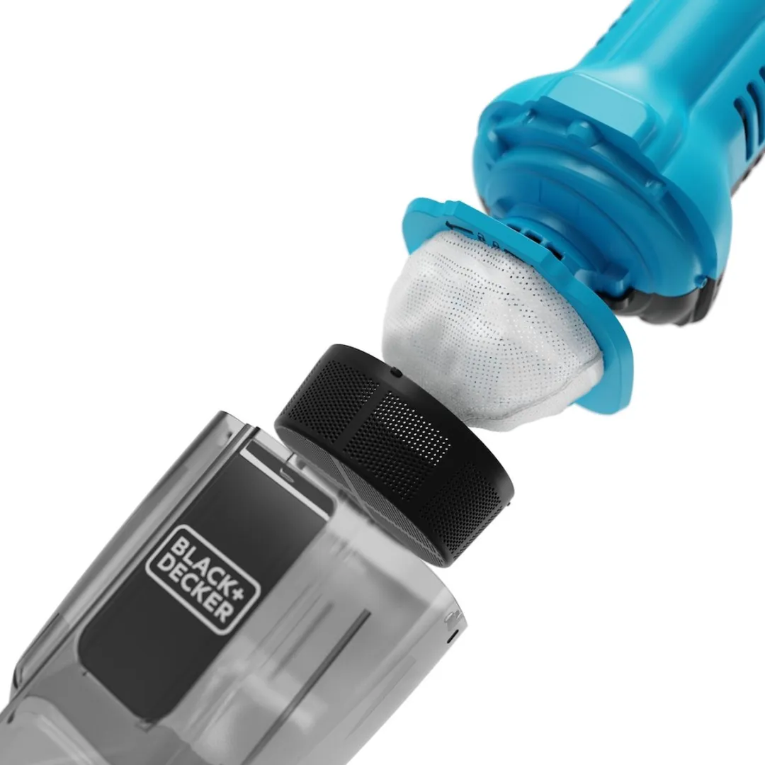 BLACK+DECKER NVD215J-QW Kruimeldief - 7.2V 1.5Ah - Zwart/Blauw
