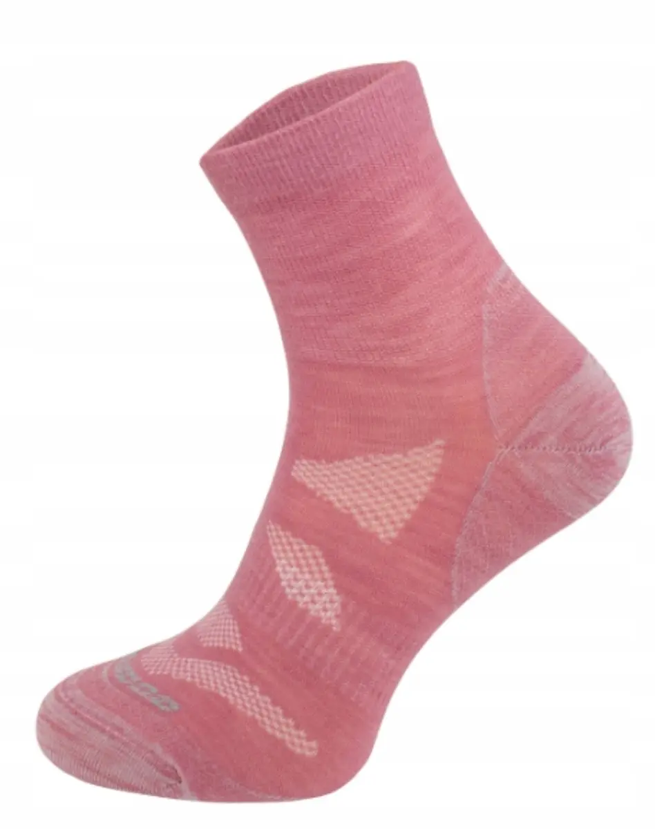 Comodo TR22 Merino Wandelsokken Lichtgewicht Quarter Rose 39-42