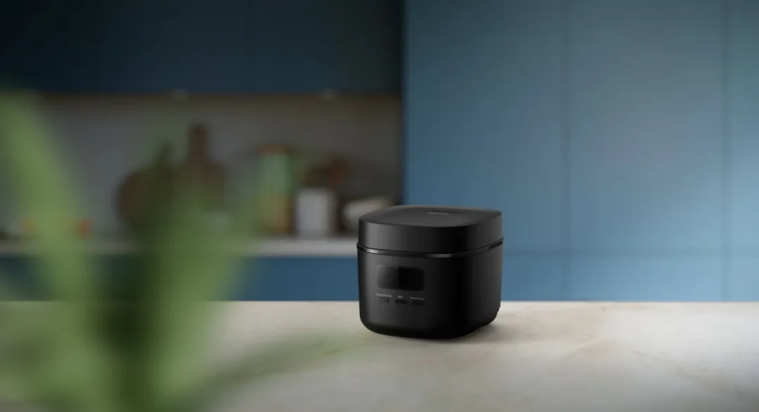 Philips 3000 Series Mini Rijstkoker HD3080/80 - 5 Programma's - 1.8L - Zwart