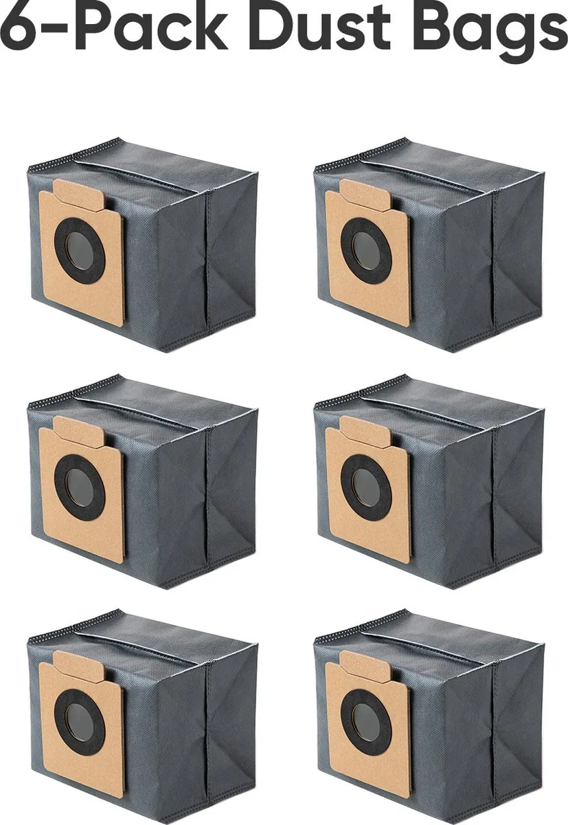Eufy Antibacteriële Stofzuigerzakken X10 Pro Omni - 6 Stuks