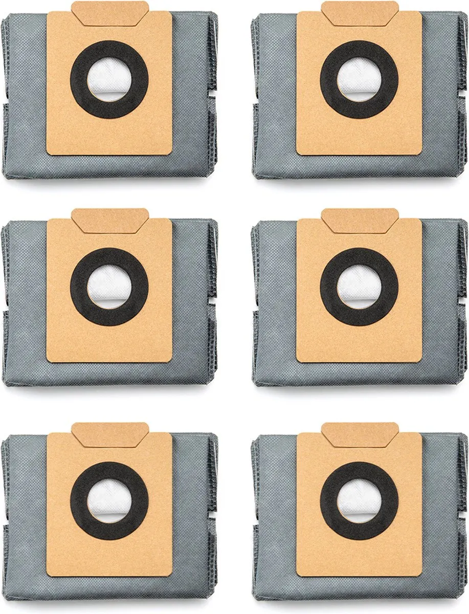 Eufy Antibacteriële Stofzuigerzakken X10 Pro Omni - 6 Stuks