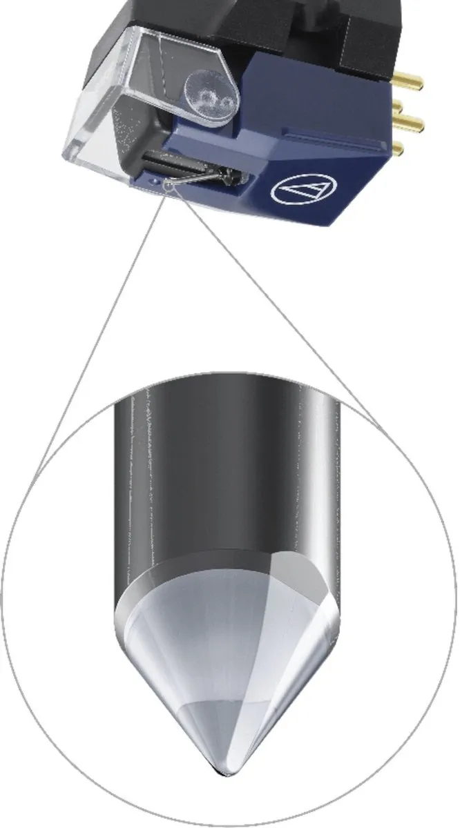 Audio-Technica VM-520EB Cartridge - Donkerblauw/Zwart