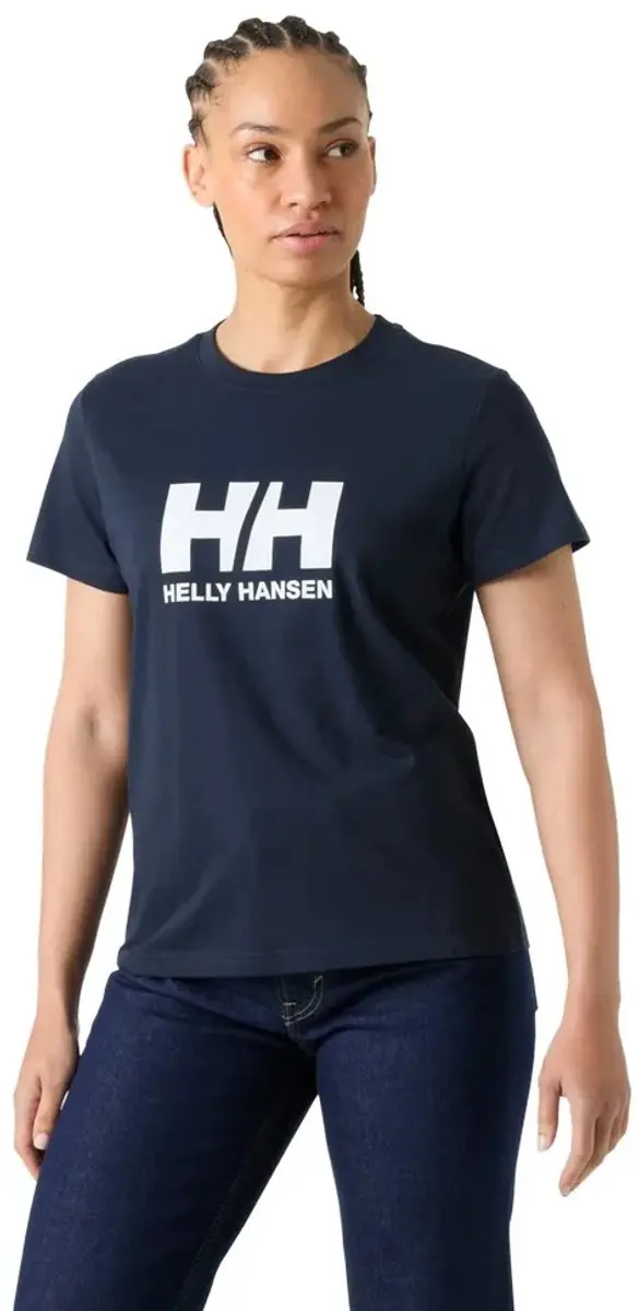 Helly Hansen Logo 3.0 T-shirt Met Korte Mouwen Blauw L Vrouw