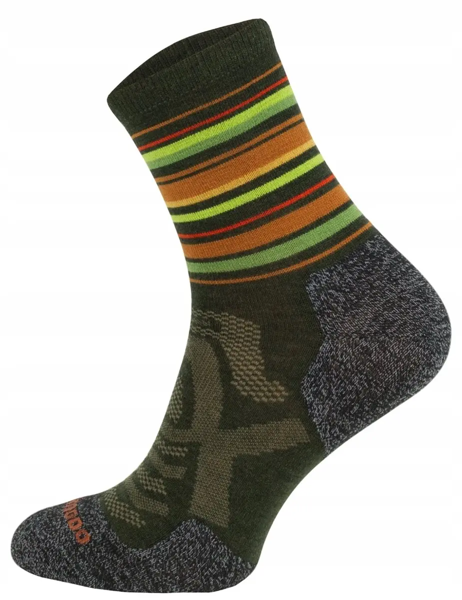 Comodo Merino Wandel Sokken Khaki Maat 43-46