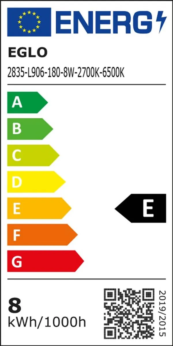 EGLO connect.z Zillerio-Z Smart Hanglamp 116cm - Zwart/Wit