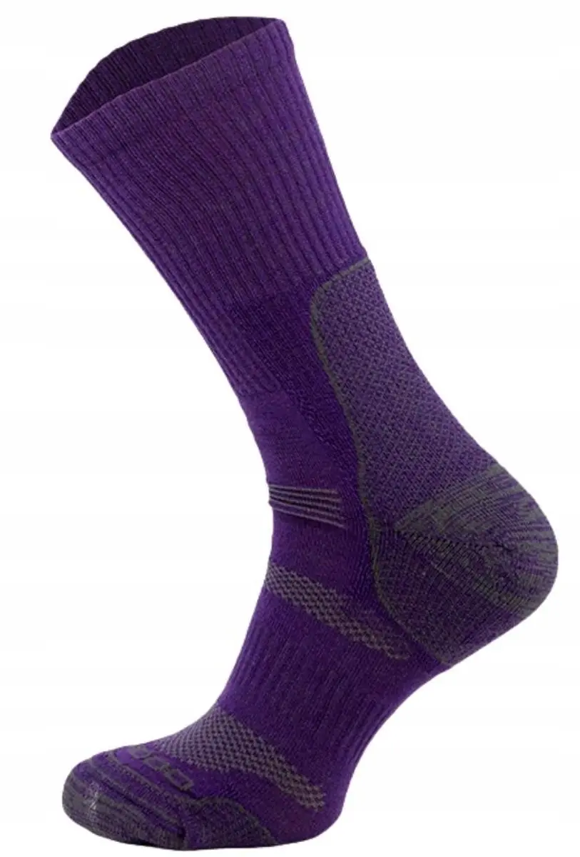 Comodo TR12 Merino Wol Dames/Heren Trekking Sokken Maat 35-38 Paars