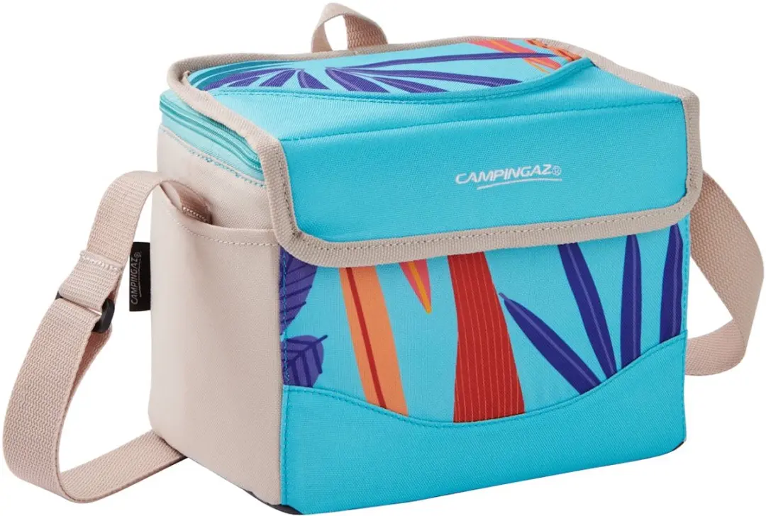 Campingaz Ethnic MiniMaxi 4L Koeltas – Trendy design - Antibacteriële voering – blauw/beige/divers