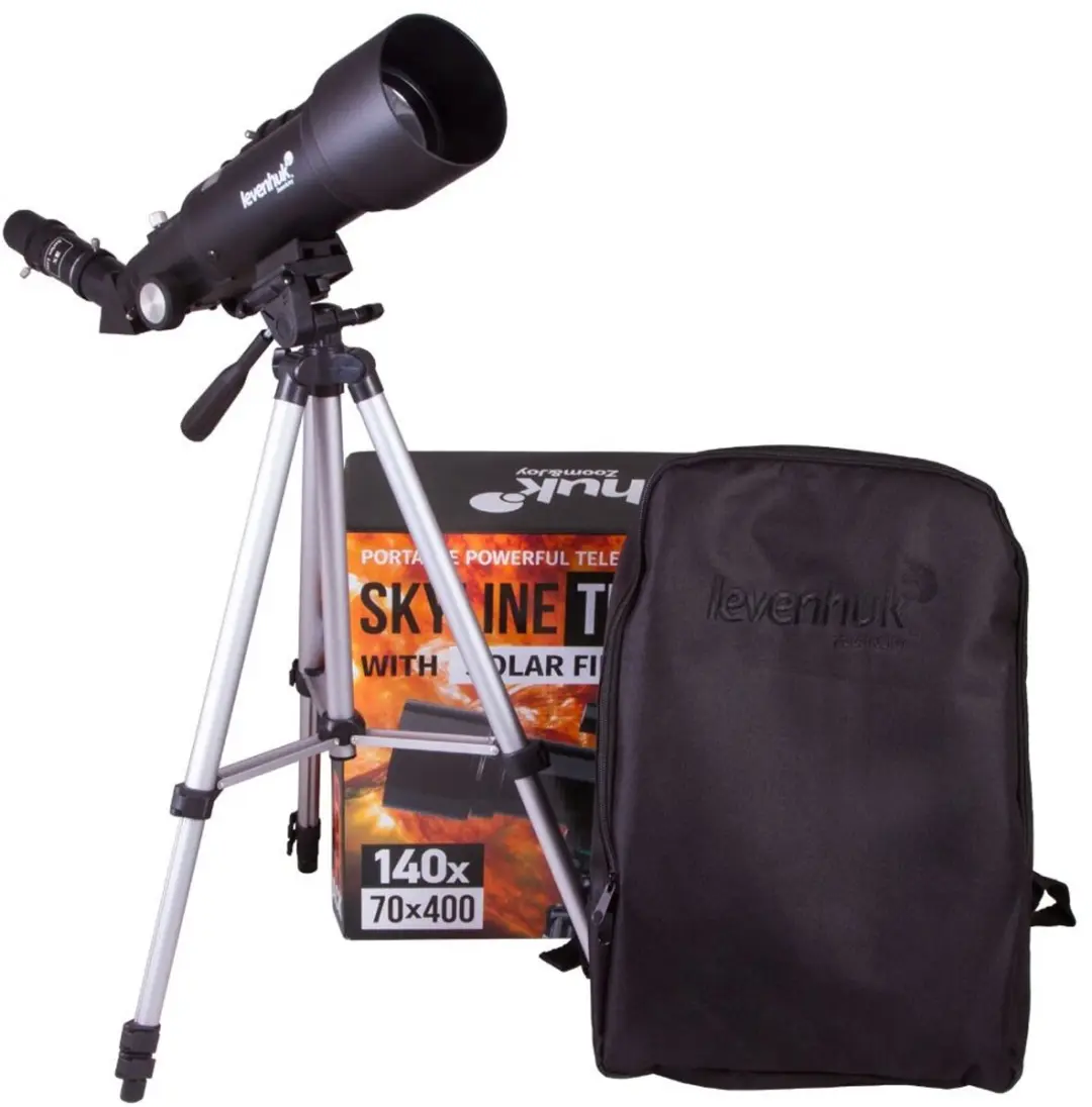 Levenhuk Skyline Travel Sun 70 Telescoop L-72481 - afbeelding 3 van 6