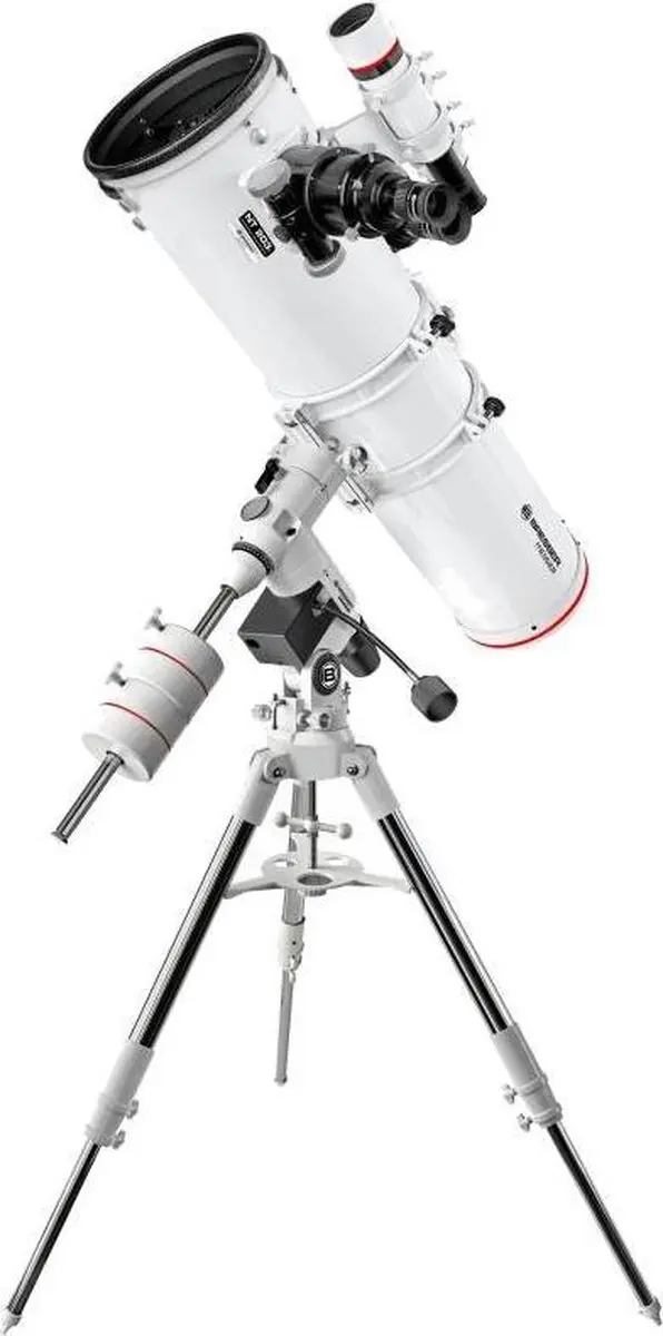 Bresser Telescoop Nt-203/1200 Hexafoc Exos-2 Rvs/aluminium