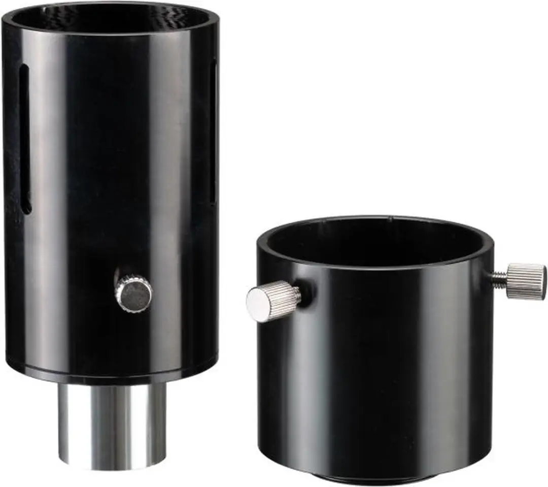 Bresser Variabele Adapter - Spiegelreflexcamera en Telescoop - Aluminium 14 x 6,7 Cm - Zwart - afbeelding 2 van 5