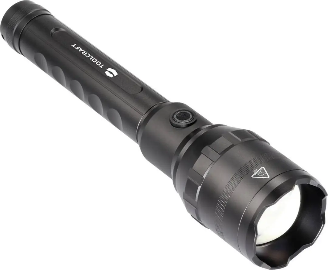 TOOLCRAFT TO-8578257 Zaklamp LED - 8000 lm - Zwart - afbeelding 4 van 4