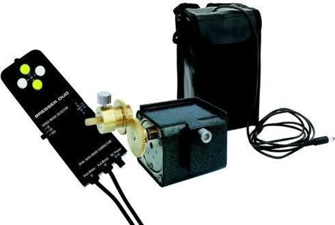 Bresser Volgmotor - Ra/dec-duo - Voor Exos-2/eq/mont. - Zwart - 4-delig - afbeelding 5 van 6
