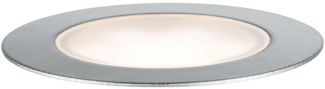 Paulmann Plug & Shine Floor Eco LED Grondinbouwlamp 2W 3000K - Ø7cm Zilver
