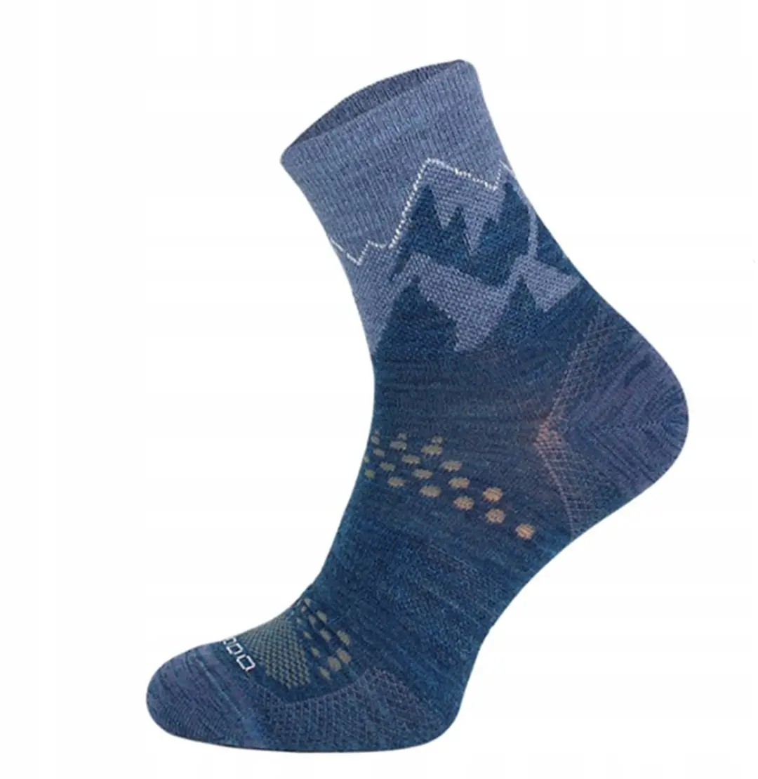 Comodo Trekkingsok Light Hiker Merino Alpaca 35-38 Denim