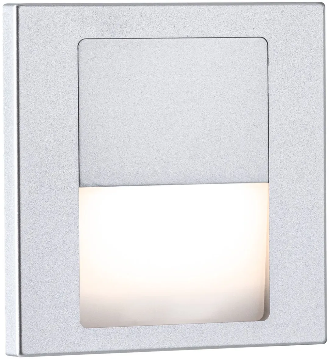 Paulmann Tsaro LED-wandinbouwlamp 1W 80lm - 80x80mm - Chroom mat