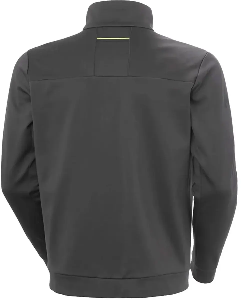 Helly Hansen Crew Fleecejack Heren - Ebony - L - afbeelding 2 van 2