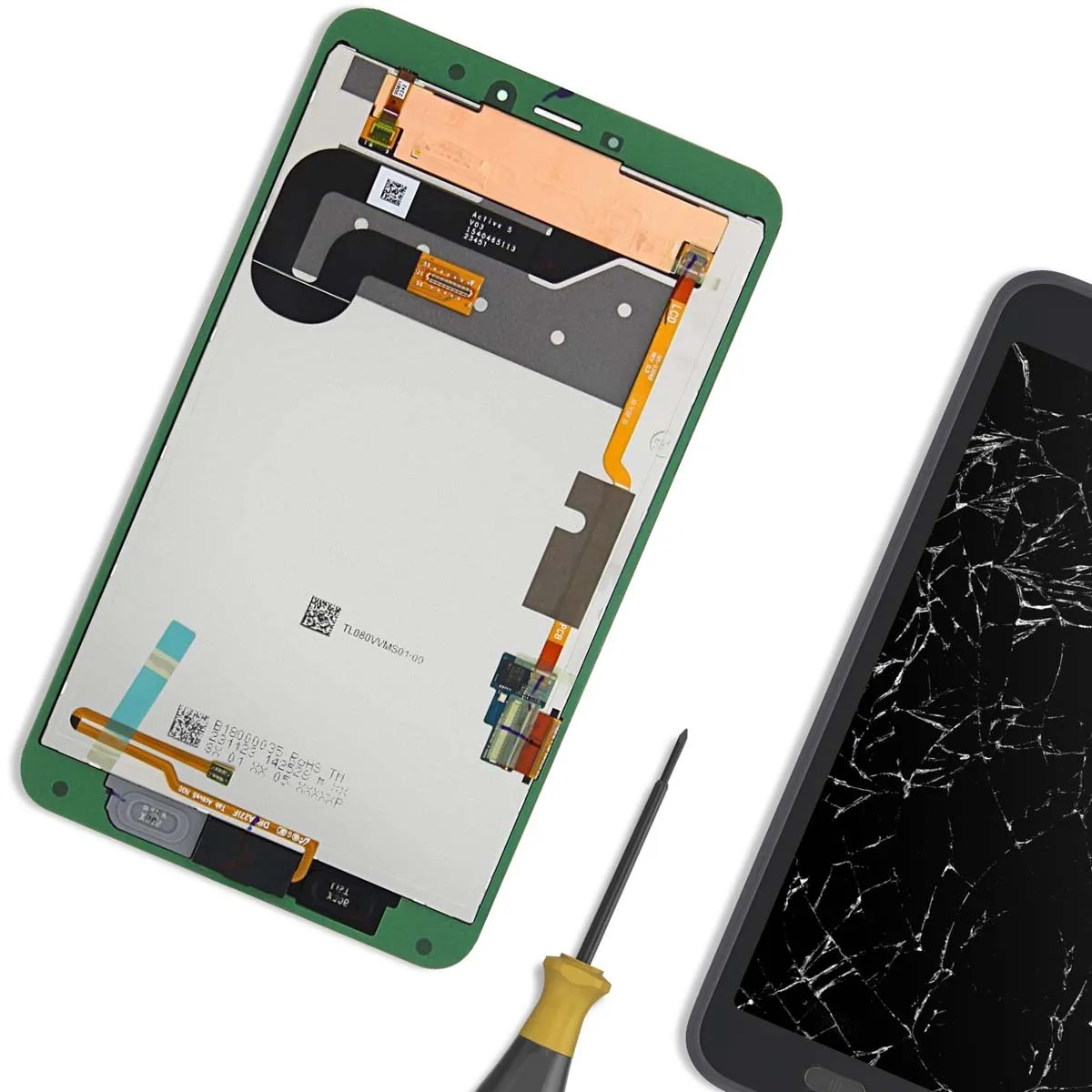 Samsung Galaxy Tab Active5 LCD Touchscreen - GH82-33847A - Zwart