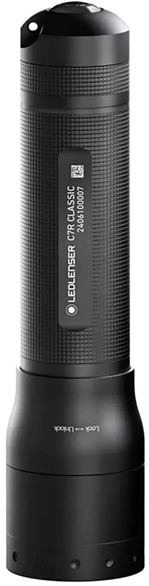 Ledlenser C7R Classic 503150 Zaklamp - 1000 lm - Zwart - afbeelding 4 van 6