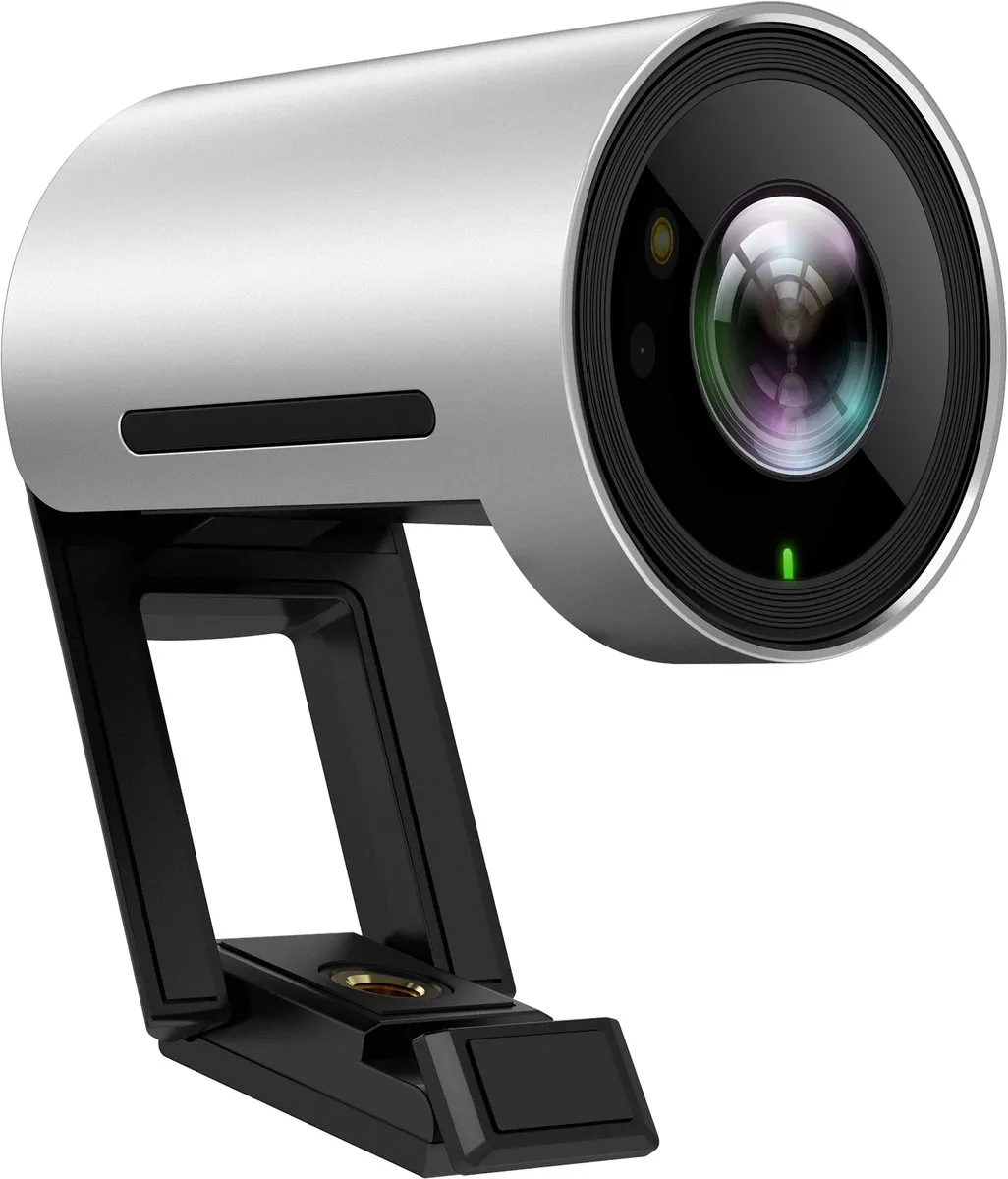 Yealink UVC30-Desk Webcam - Zwart/Zilver