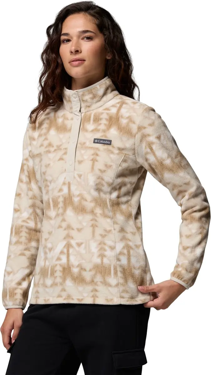 Columbia Benton Springs� Printed 1/2 Snap Dames Outdoortrui