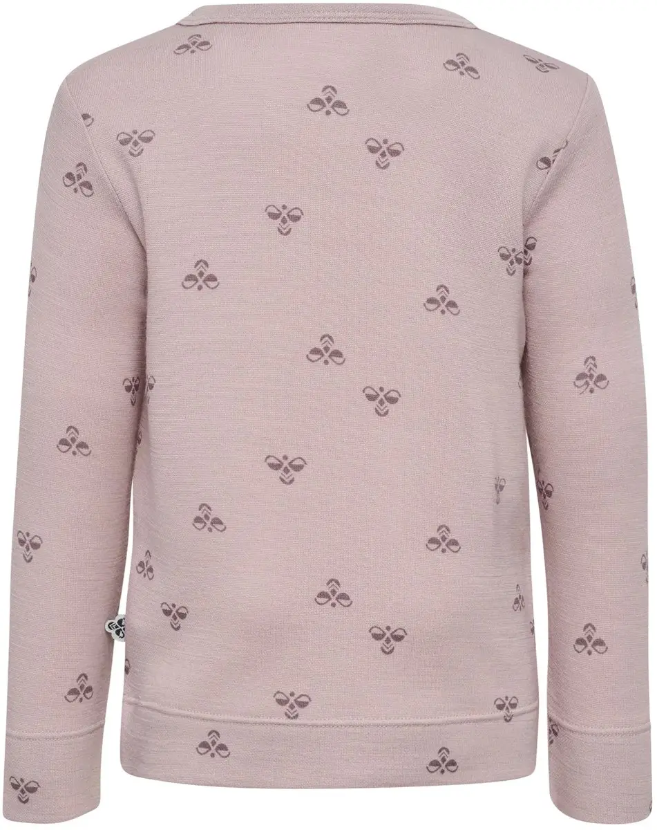 Hummel Hmlmini Wool Kinder T-Shirt - Cloud Gray - afbeelding 5 van 6