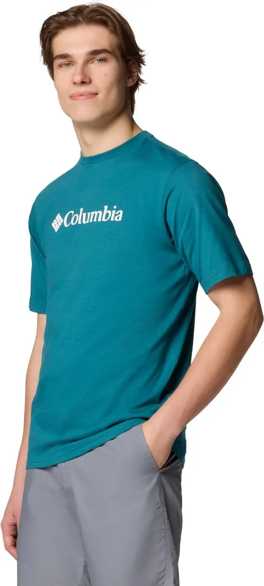 Columbia CSC Basic Logo T-shirt - Groen, L - afbeelding 2 van 6