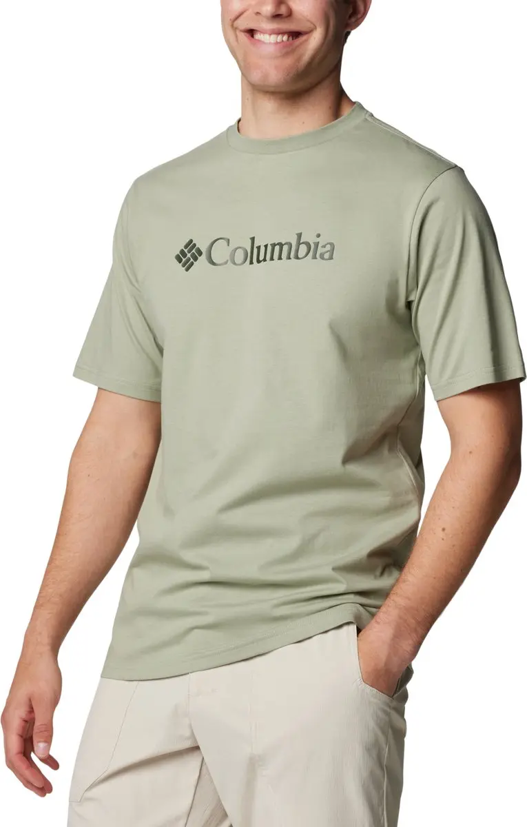 Columbia CSC Basic Logo T-shirt - Groen, L - afbeelding 6 van 6