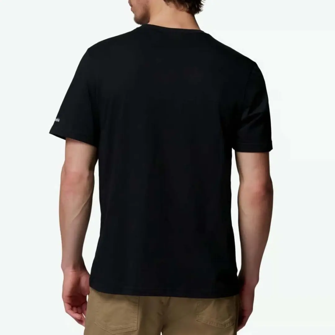 Columbia Csc™ Seasonal Graphic T-shirt Met Korte Mouwen Zwart XL Man