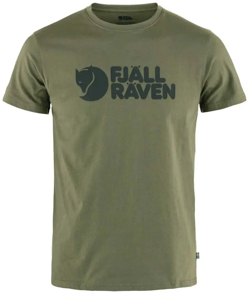 Fjällräven Logo T-shirt Met Korte Mouwen Groen 2XL Man
