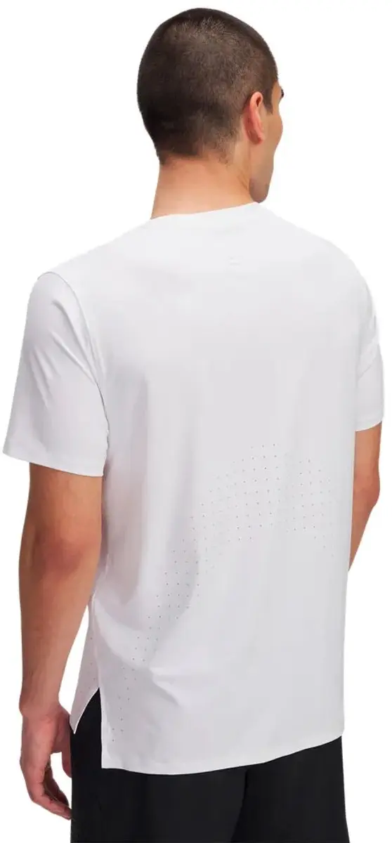 Under Armour Launch Elite Shortsleeve T-shirt - Wit - afbeelding 3 van 6