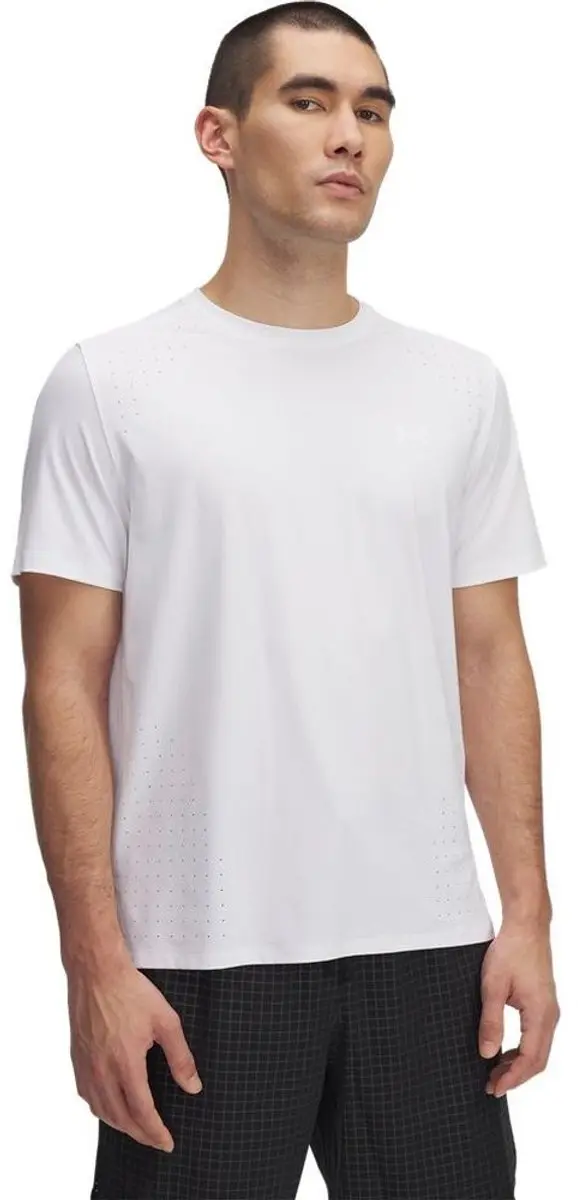 Under Armour Launch Elite Shortsleeve T-shirt - Wit, L - afbeelding 4 van 4