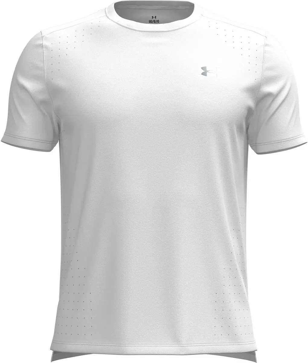 Under Armour Launch Elite Shortsleeve T-shirt - XL - Wit - afbeelding 4 van 6