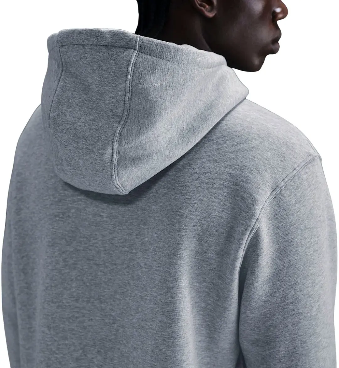 Nike Club Fleece Hoodie Heren - XL - Grijs - afbeelding 4 van 6
