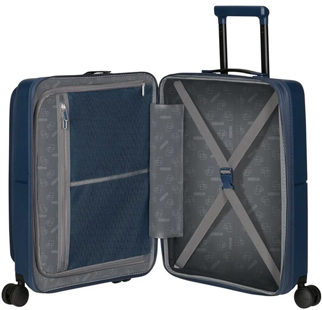 American Tourister Dashpop Spinner 55cm Koffer - Midnight Blue - afbeelding 4 van 6