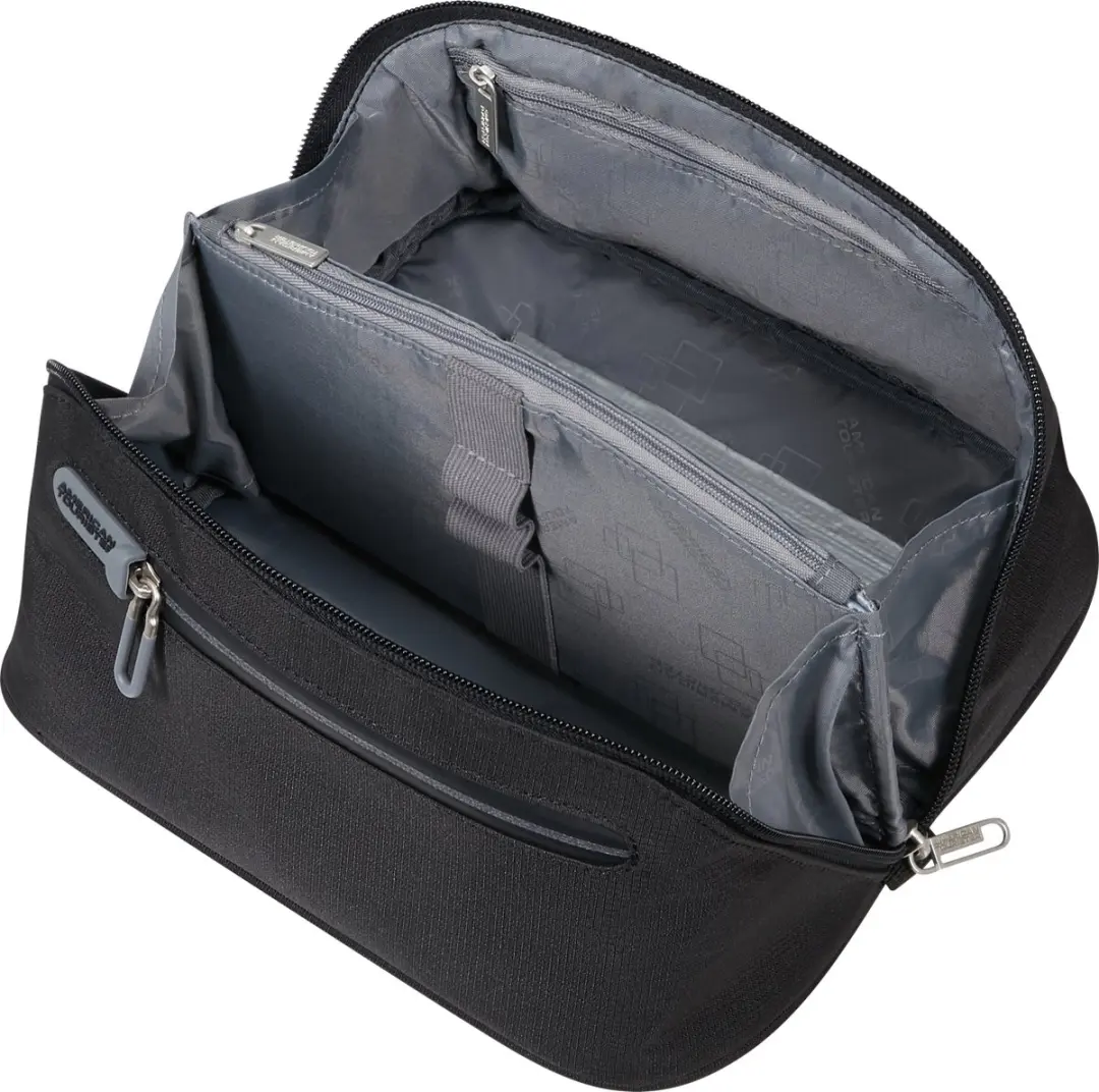American Tourister Cloudrider Toilettas 4L - Jet Black - afbeelding 4 van 5