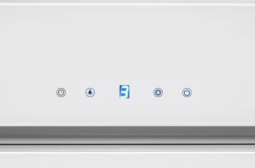 Bomann DU 771.1G Verticale Afzuigkap 604m³ - Wit - afbeelding 6 van 6