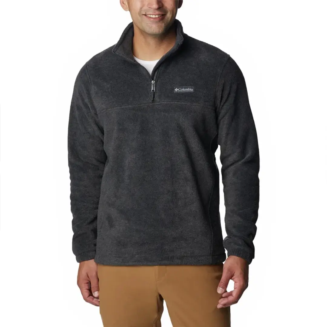 Columbia Steens Mountain Fleece Met Halve Rits - Grijs XL