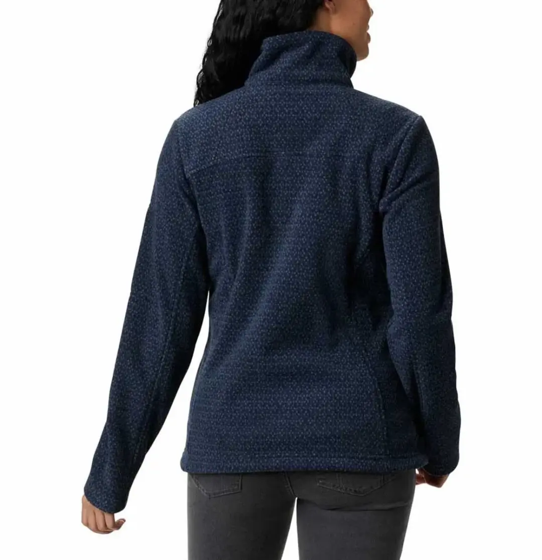 Columbia Fast Trek Printed Dames Jas - Dark Nocturnal - XS - afbeelding 2 van 5