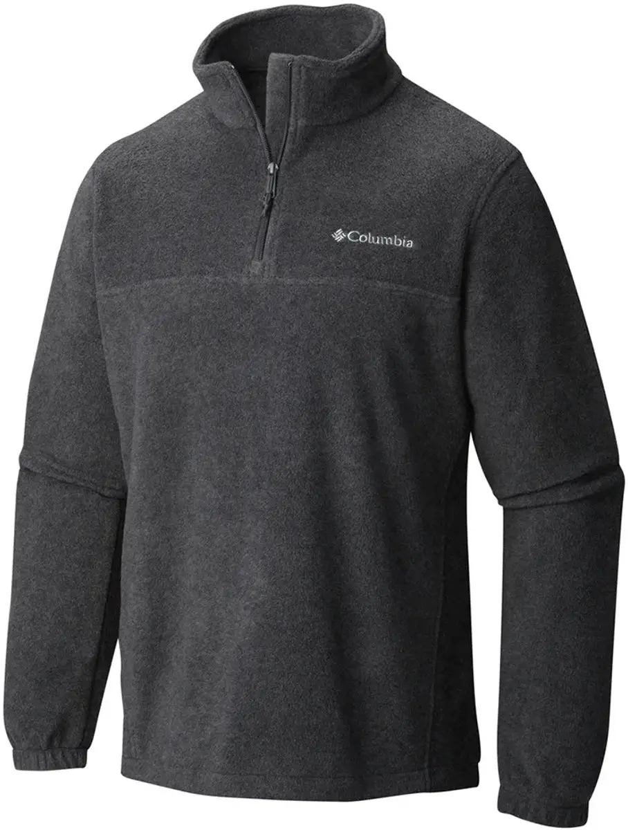 Columbia Steens Mountain Halfzip Fleece - Charcoal - M - afbeelding 2 van 3