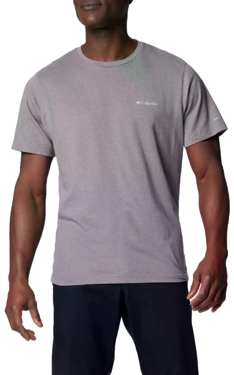 Columbia Thistletown Hills™ T-shirt Met Korte Mouwen Grijs XL Man