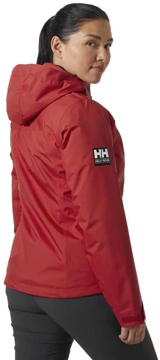 Helly Hansen Crew Hooded Midlayer 2.0 Jas Dames - Rood - afbeelding 2 van 6