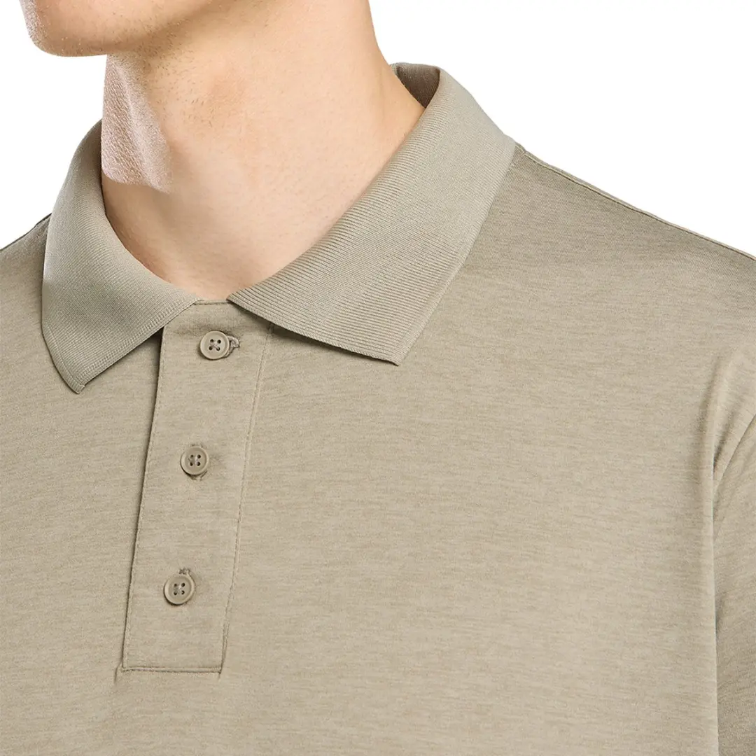 Jack Wolfskin Travel Polo Poloshirt - Stone Heather - S - afbeelding 4 van 5