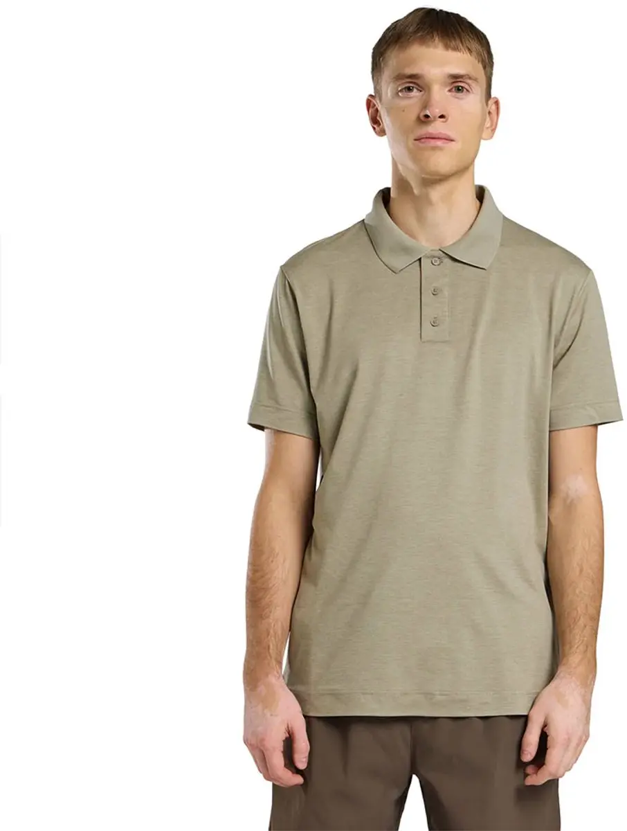 Jack Wolfskin Travel Polo Poloshirt - Stone Heather - S - afbeelding 5 van 5