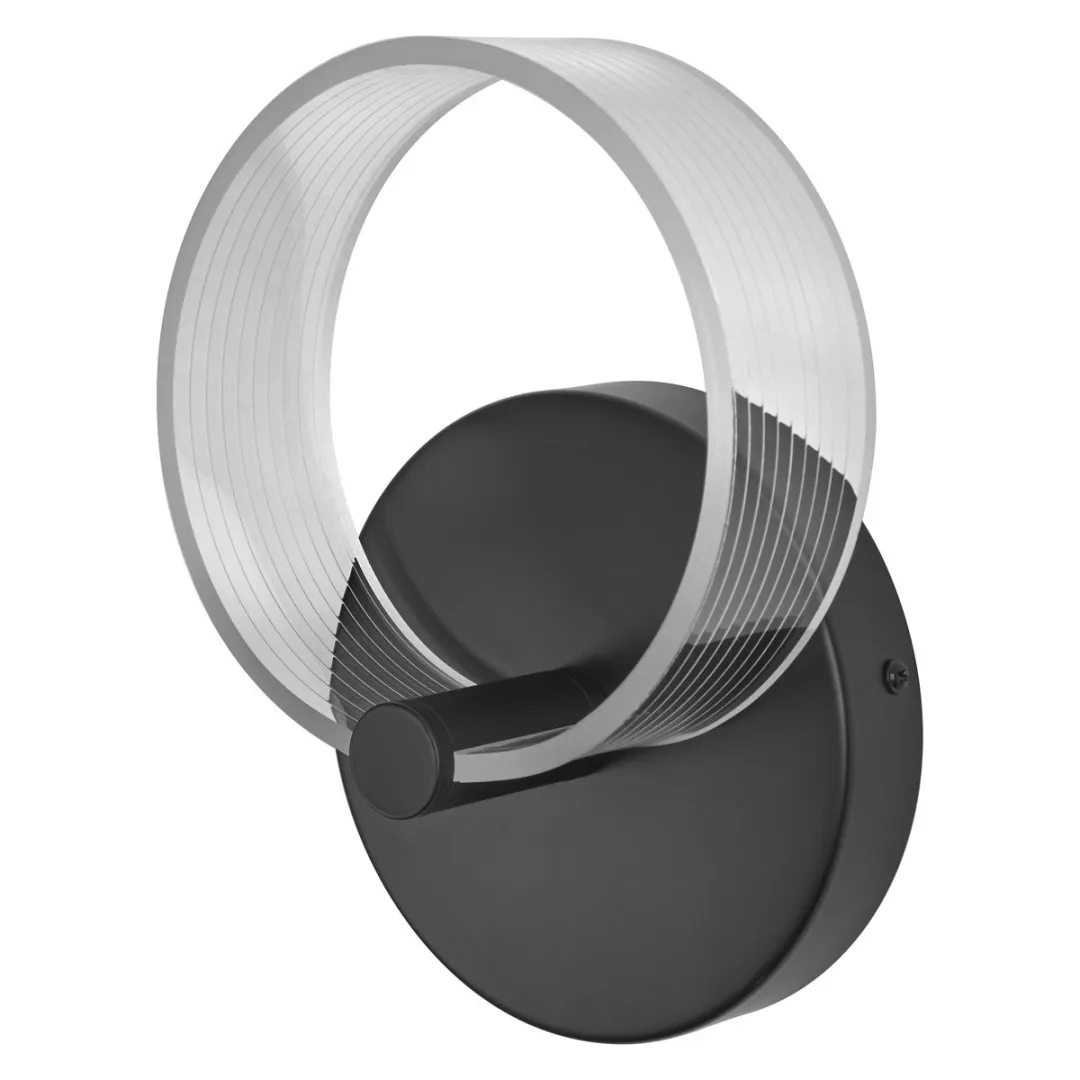 Osram Decor Circle Wandlamp 8W - Zwart