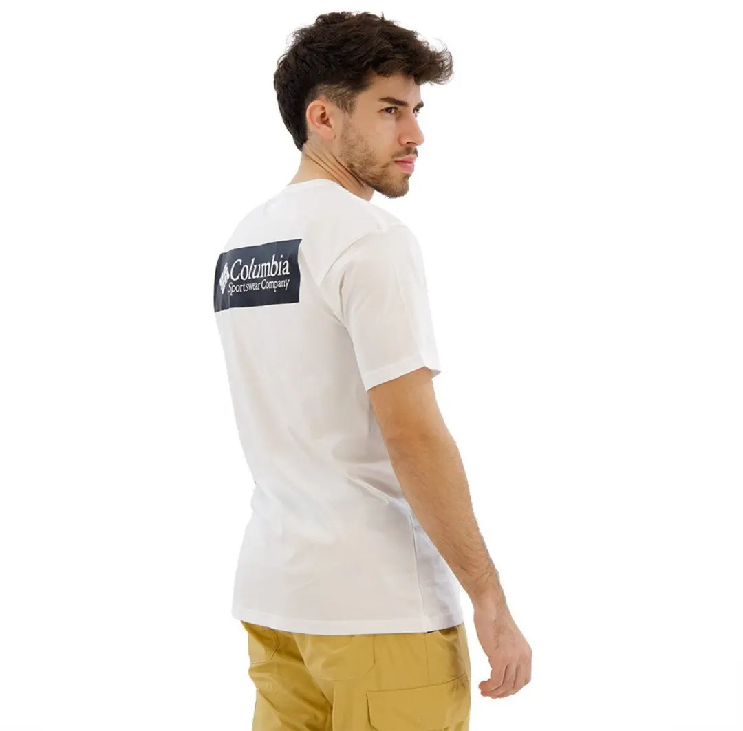 Columbia North Cascades T-shirt - Wit - afbeelding 4 van 6