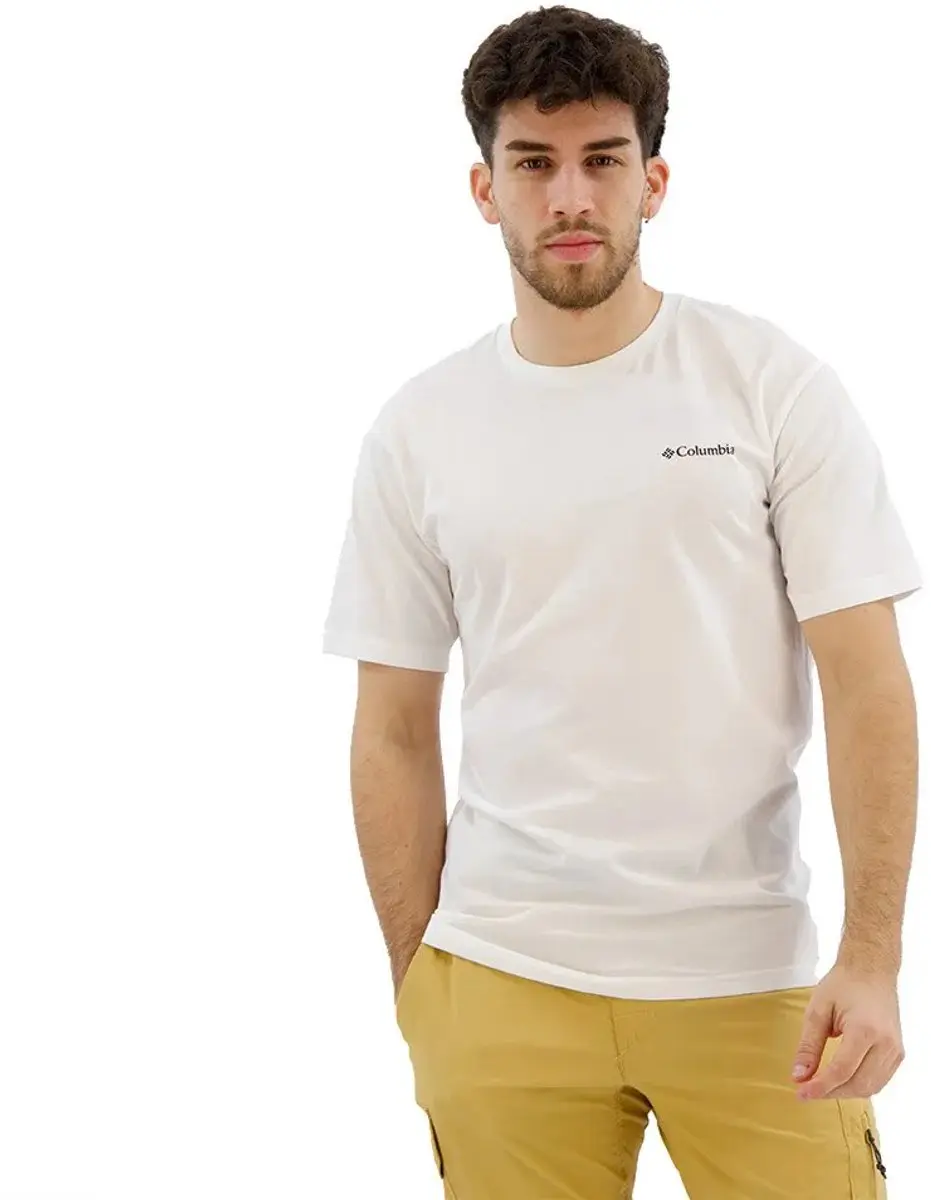 Columbia North Cascades T-shirt - Wit - afbeelding 6 van 6