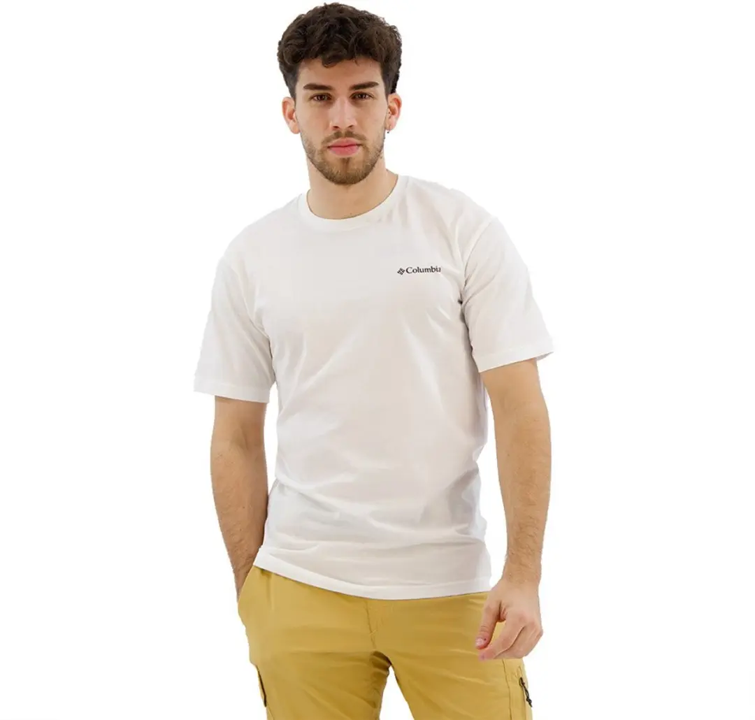 Columbia North Cascades™ T-shirt Met Korte Mouwen Wit L Man
