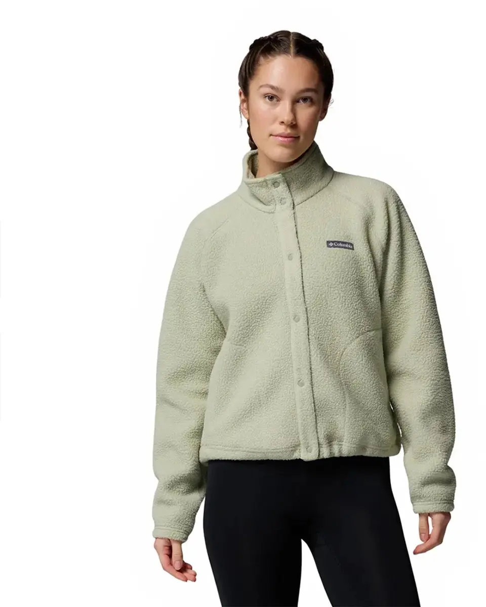 Columbia Jasper Ridge Pebbled Full Snap Fleece Dames - S - afbeelding 6 van 6